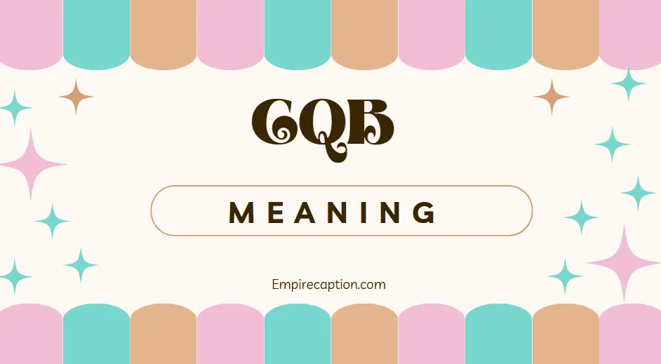 CQB Meaning – Complete Guide to the Military Term