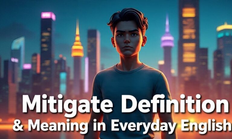 Mitigate Definition & Meaning in Everyday English
